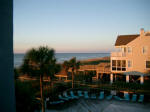 looking over to the seashore from Trina�s balcony