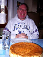 Joe, happy for lunch�we ate so well, at every meal.